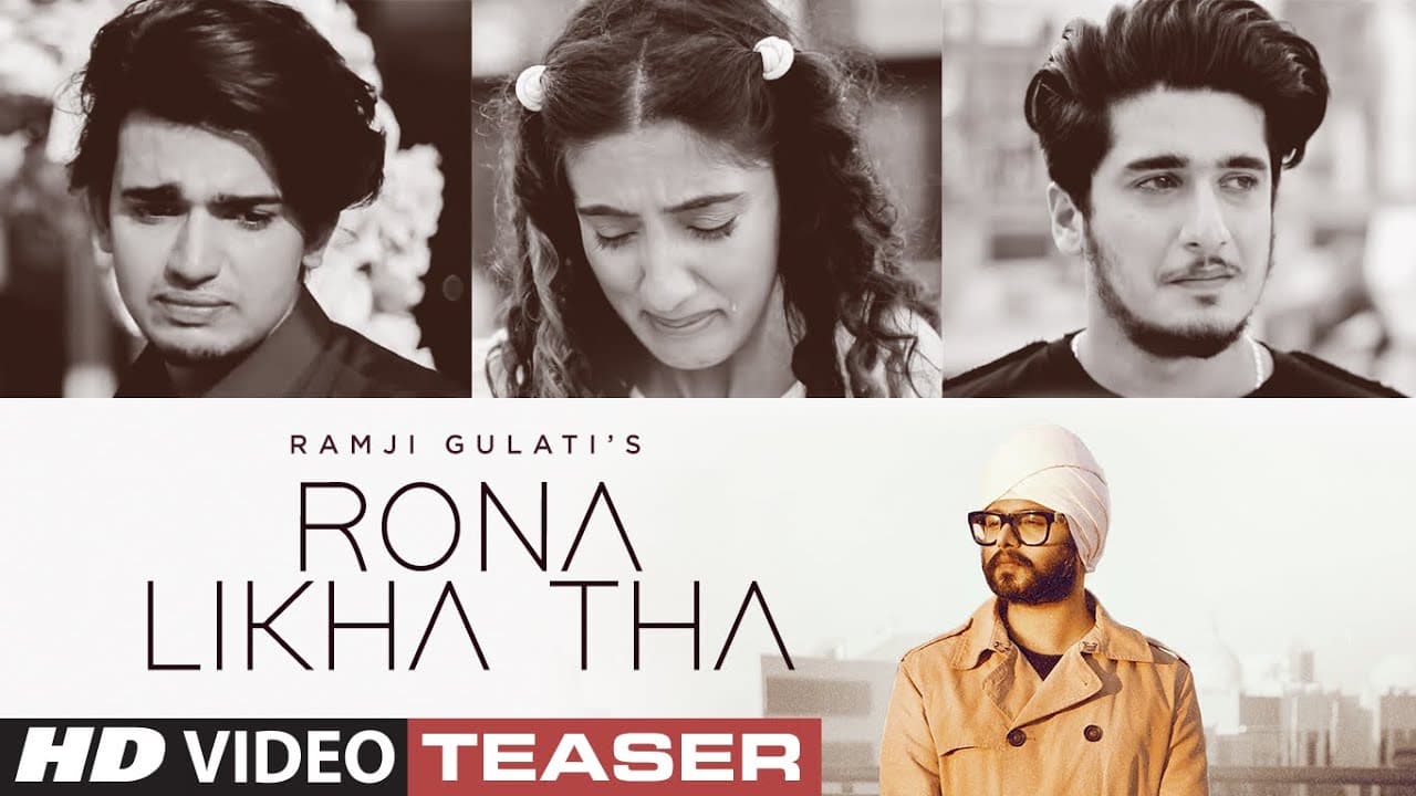 Song Teaser ► Rona Likha Tha | Ramji Gulati | Vishal Pandey,Sameeksha Sud,Bhavin Bhanushali |21 Nov