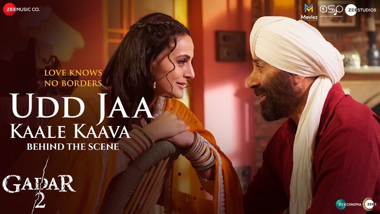 Udd Jaa Kaale Kaava - Making | Gadar 2 | Sunny Deol, Ameesha | Mithoon, Udit, Alka | Uttam S,Anand B