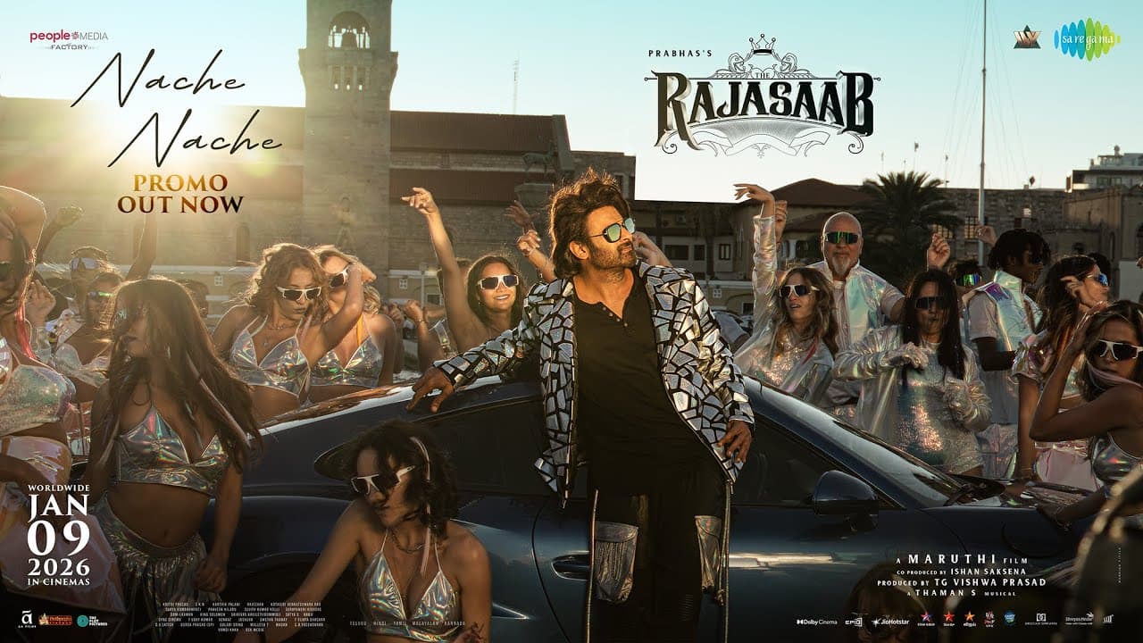 Nache Nache - Song Promo | The RajaSaab | Prabhas, Malavika M, Nidhhi A, Riddhi K | Thaman S