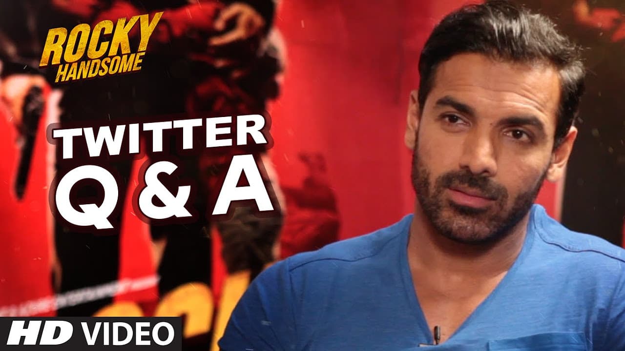 ROCKY HANDSOME Twitter Q & A | John Abraham | T-Series