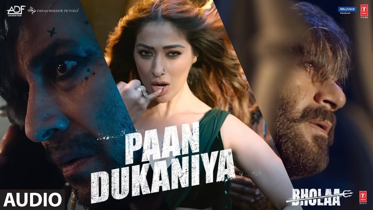 Paan Dukaniya (Audio) Bholaa | Ajay Devgn, Tabu, Raai Laxmi | Kanika K, Swaroop K, Irshad K, Ravi B