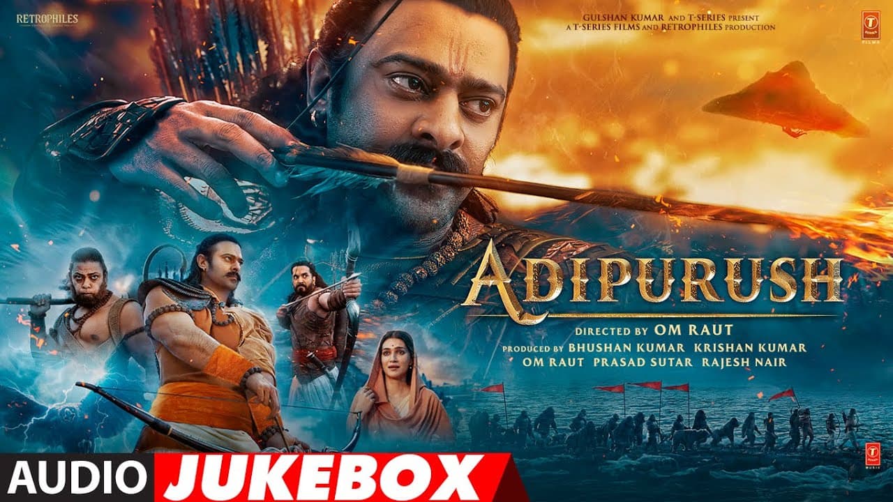 Adipurush (Hindi) Jukebox | Prabhas |Ajay - Atul | Sachet-Parampara | Manoj M | Om Raut | Bhushan K