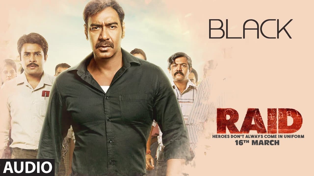 Black Full Audio Song | RAID | Ajay Devgn | Ileana D'Cruz | | T-Series