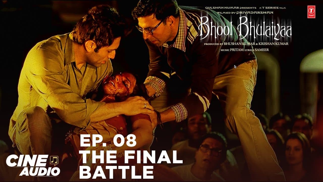 Bhool Bhulaiyaa (Cine Audio) Ep 08: The Final Battle | Akshay, Vidya, Ameesha, Shiney| Bhushan K