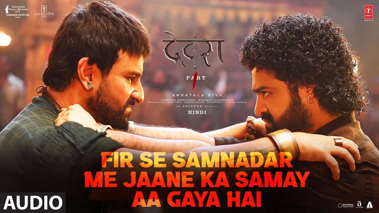 Fir Se Samnadar Me Jaane Ka Samay Aa Gaya Hai: Devara Part 1 Dialogues| Jr NTR | Saif Ali Khan