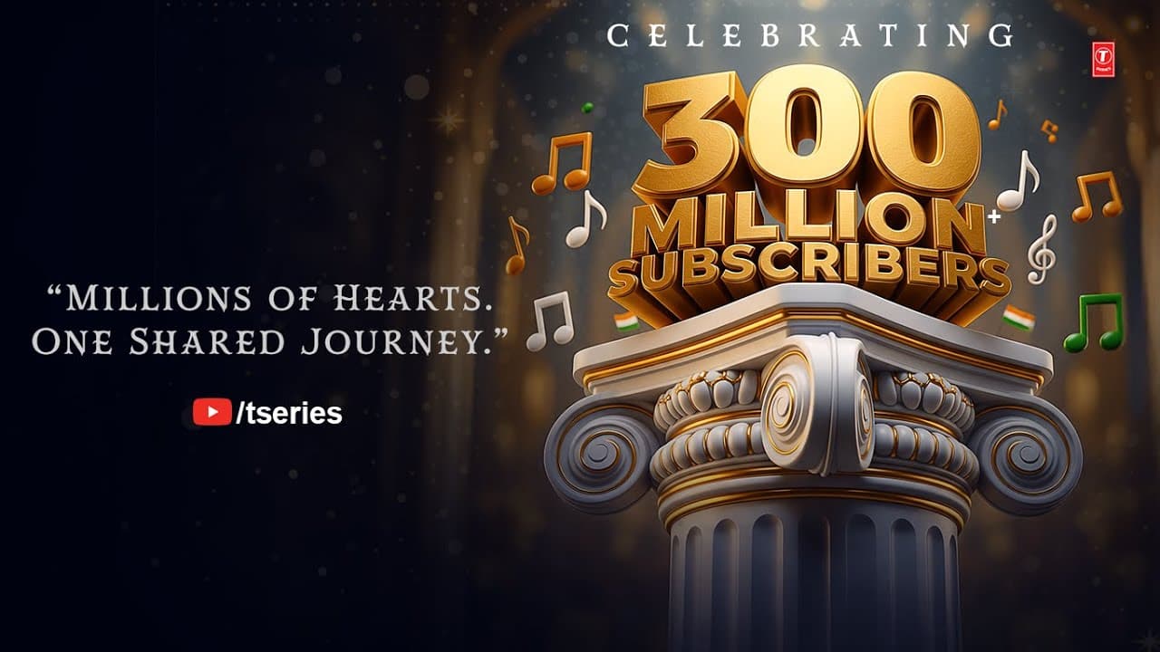 300 MILLION Strong! 💥 The Sound of India, Heard Worldwide | T-Series