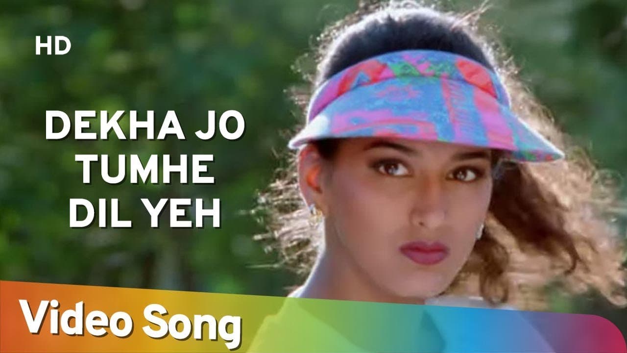 Dekha Jo Tumhe Dil Yeh | The Don (1995) | Jugal Hansraj | Sonali Bendre