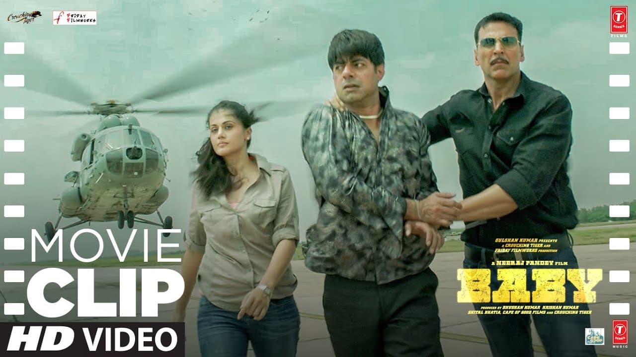 BABY: "Hotel Fight Scene🔥" | Akshay Kumar | Neeraj P | Bhushan K | Movie Clip