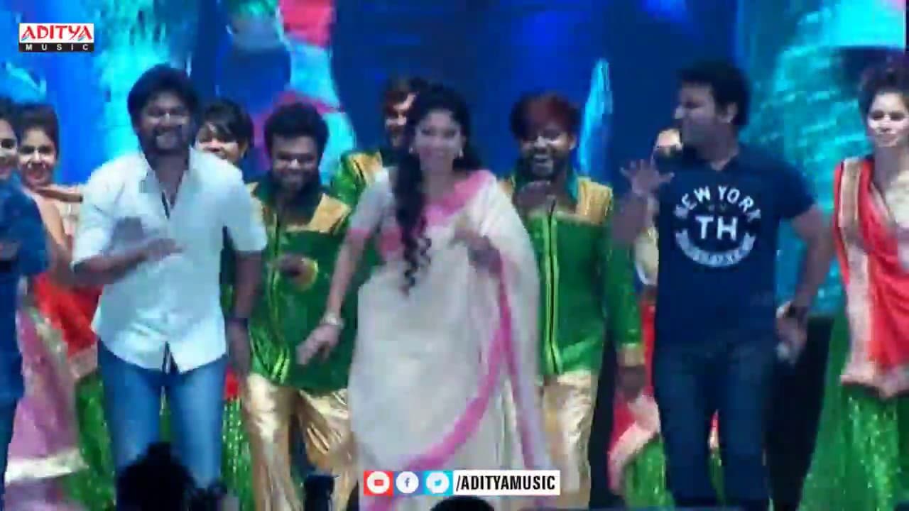 Nani, Sai Pallavi, DSP Dance on Stage @ MCA Pre Release Event