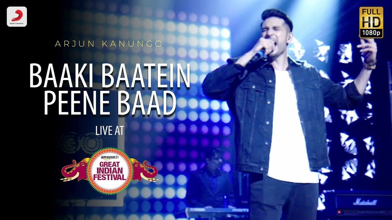 Baaki Baatein Peene Baad - Live @ Amazon Great Indian Festival | Arjun Kanungo | Badshah