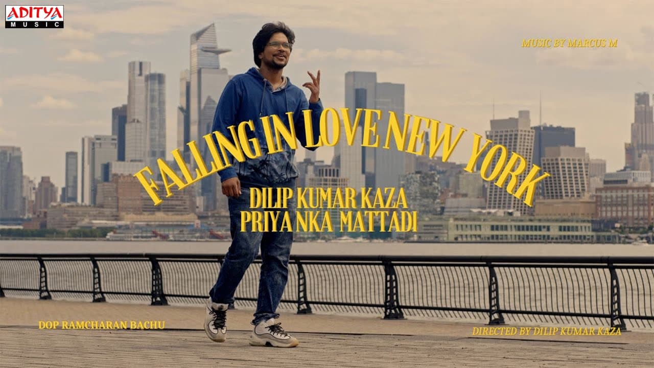 Falling In Love New York Music Video | DilipKumarKaza | Priyanka Mattadi | Marcus M |SureshBanisetti