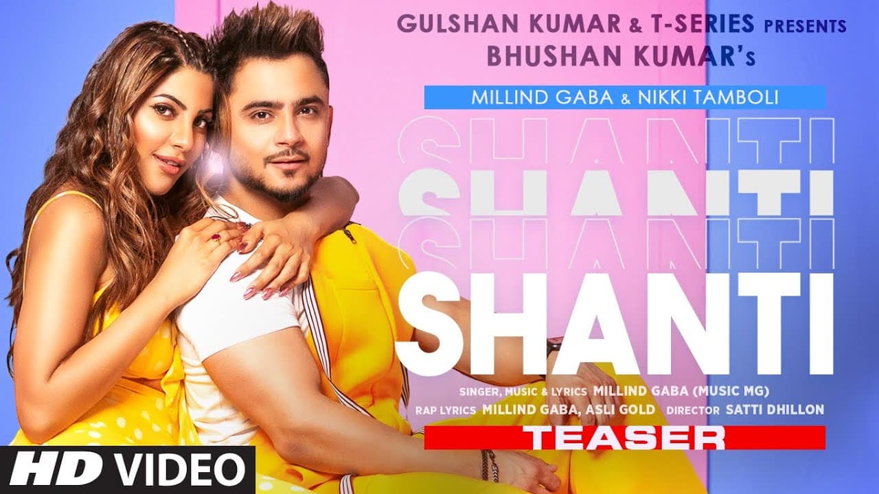 Shanti Teaser | Feat. Millind Gaba & Nikki Tamboli | Asli Gold | Satti Dhillon | Out on 22nd June
