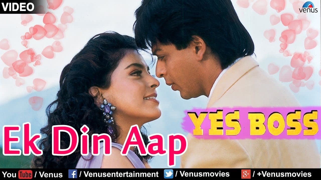 Ek Din Aap – Yes Boss | 90s Romantic Melody | Shahrukh Khan, Juhi Chawla |