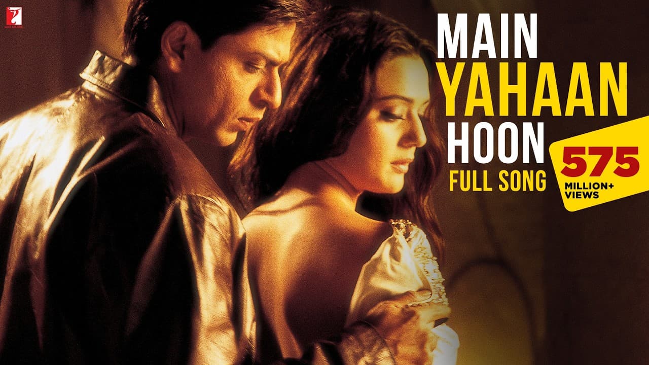Main Yahaan Hoon | Full Song | Veer-Zaara | Shah Rukh Khan, Preity Zinta | Madan Mohan, Udit Narayan