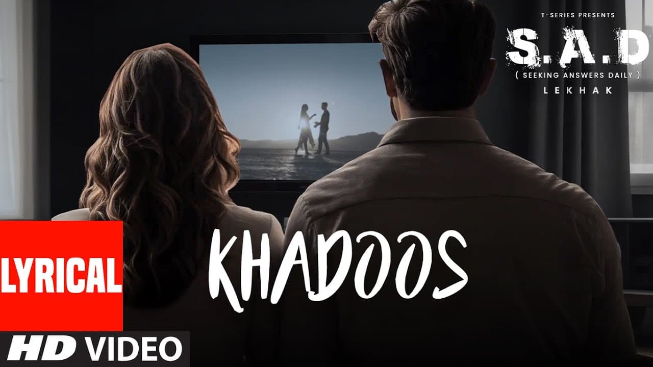 Khadoos (Lyrical Visualizer): Lekhak | From The EP S.A.D (Seeking Answers Daily)