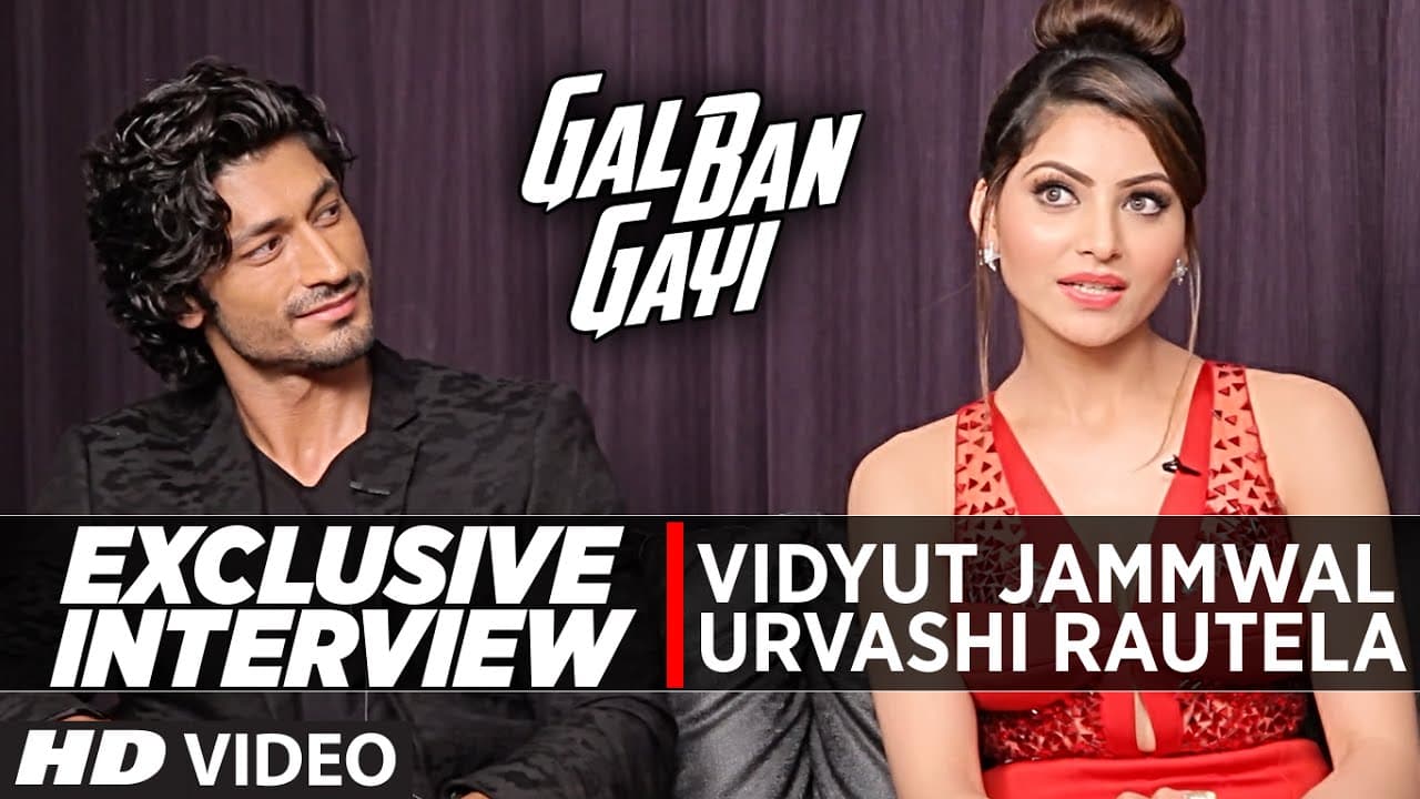 Exclusive Interview with Urvashi Rautela & Vidyut Jammwal || Gal Ban Gayi || T-Series