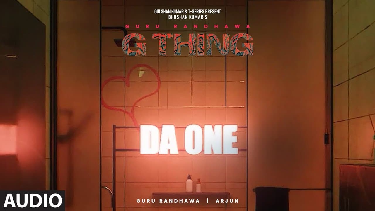 G THING: DA ONE (Visualizer) | GURU RANDHAWA,ARJUN | SANJOY | BHUSHAN KUMAR