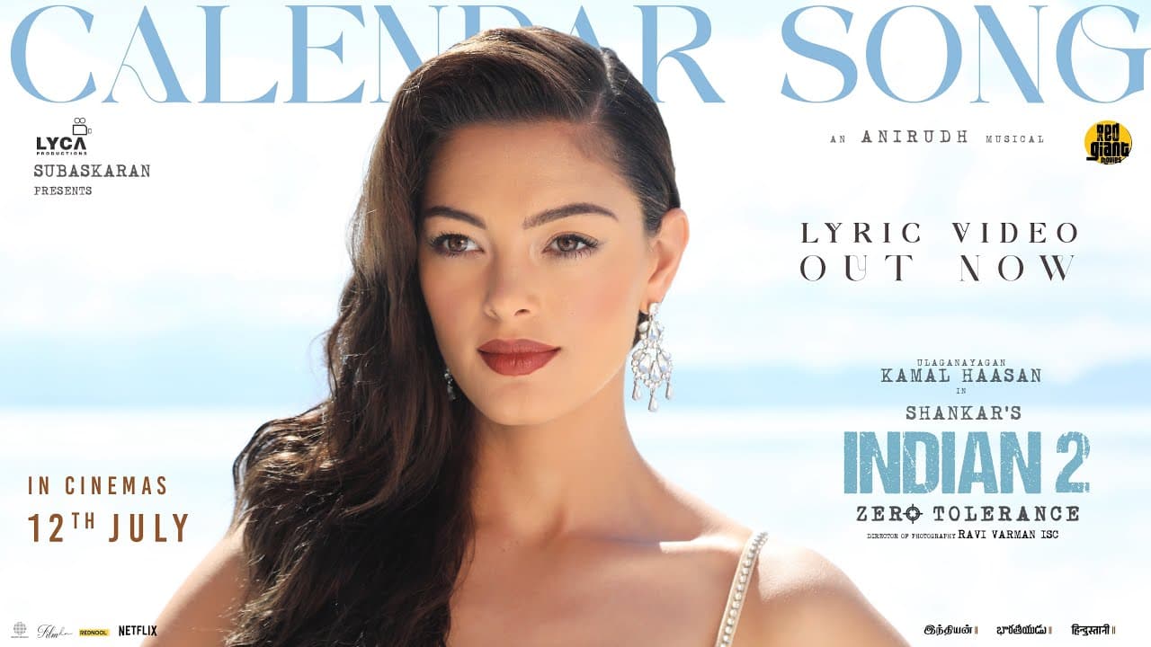 Indian 2 - Calendar Song Lyric Video | Kamal Haasan | Shankar | Anirudh | Subaskaran | Lyca