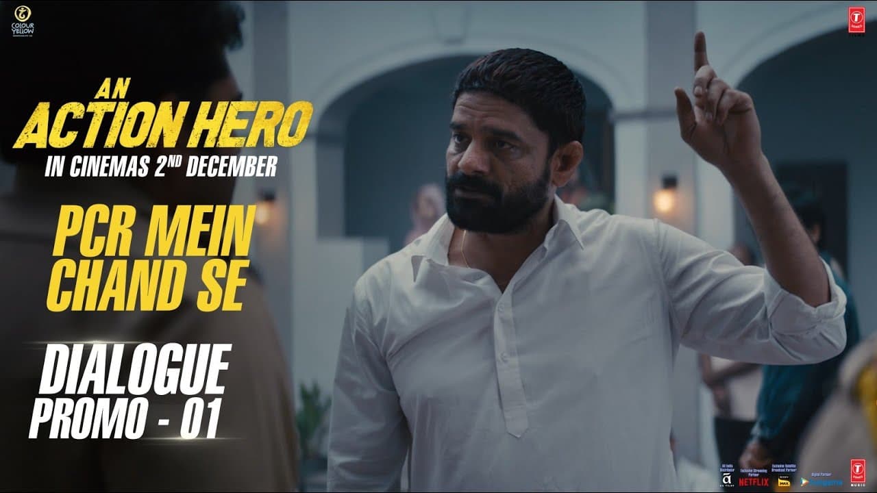 An Action Hero (Dialogue Promo 01) PCR Mein Chand Se | Ayushmann K, Jaideep A | Aanand L Rai,Anirudh